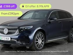 Blue Used 2022 Mercedes EQC400 AMG line SUV | £23,552 (Super price)