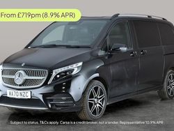 Black Used 2020 Mercedes V300 AMG line MPV | £41,990 (Super price)