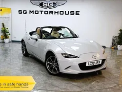 Silver Used 2019 Mazda MX5 Inclusive Cabriolet | £17,895 (Fair price)