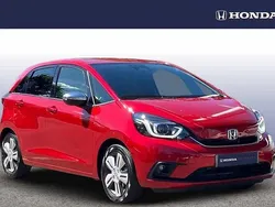 Premi crystal red Used 2022 Honda Jazz Hybrid Hatchback | £17,495 (Fair price)