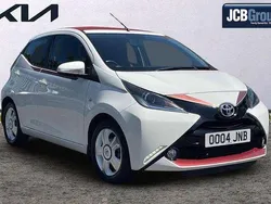 White Used 2017 Toyota Aygo Hatchback | £8,695 (A bit pricey)