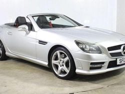 Silver Used 2013 Mercedes SLK250 AMG Cabriolet | £7,000 (Fair price)