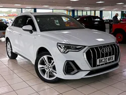 White Used 2020 Audi Q3 S-Line SUV | £24,489 (Good price)