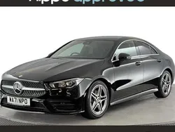 Black Used 2022 Mercedes CLA180 AMG line Sedan | £21,920 (Super price)