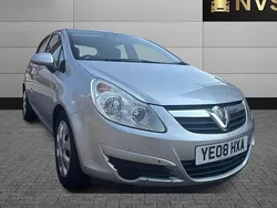 Silver Used 2008 Vauxhall Corsa Club Hatchback | £3,295 (Super price)
