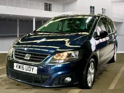 Blue Used 2016 Seat Alhambra SE MPV | £8,600 (Expensive)