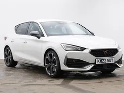 White Used 2022 Cupra Leon VZ2 Hatchback | £21,990 (Fair price)