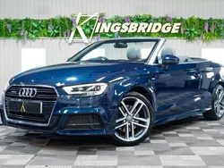 Blue Used 2019 Audi A3 Cabriolet S-Line Cabriolet | £22,300 (Expensive)