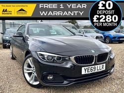 Black Used 2019 BMW 420 Sport Line Cabriolet | £14,990 (Fair price)