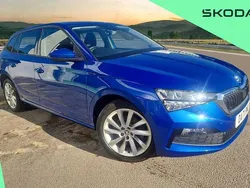 Race blue metallic Used 2021 Skoda Scala SE L Hatchback | £13,500 (Fair price)