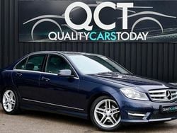 Blue Used 2013 Mercedes C220 AMG Sedan | £7,995 (Fair price)