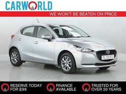 Silver Used 2023 Mazda 2 Hatchback | £14,388 (Fair price)