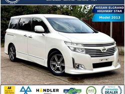 White Used 2013 Nissan Elgrand MPV | £12,295 (Good price)