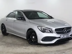 Silver Used 2017 Mercedes CLA220 AMG line Sedan | £14,975 (Fair price)