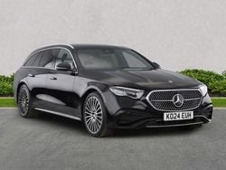 Black Used 2024 Mercedes E300 AMG Line Premium Plus Estate | £48,899