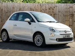 White Used 2018 Fiat 500 Lounge Hatchback | £6,995 (A bit pricey)