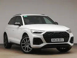White Used 2024 Audi Q5 Black Edition SUV | £39,298 (A bit pricey)
