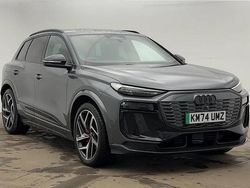 Grey Used 2024 Audi Q6 e-tron Comfort SUV | £51,400 (Good price)
