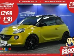 Gold Used 2016 Vauxhall Adam S Hatchback | £7,499 (A bit pricey)