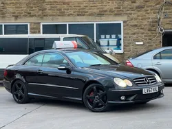 Black Used 2008 Mercedes CLK280 Coupe | £2,490