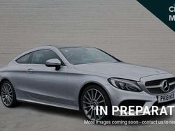 Silver Used 2018 Mercedes C220 AMG Line Premium Coupe | £18,281 (Fair price)