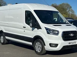 Frozen white (solid colour) Used 2024 Ford Transit Limited Van | £34,000 (Expensive)