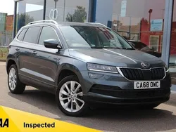 Grey Used 2018 Skoda Karoq SE L SUV | £11,495 (Fair price)