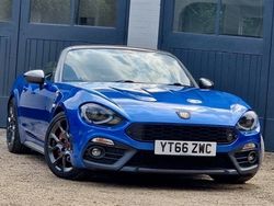 Isola d’elba blue Used 2016 Fiat 124 Cabriolet | £14,450 (Fair price)