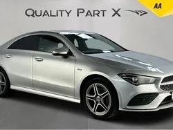 Silver Used 2020 Mercedes CLA250e AMG Line Premium Sedan | £16,000 (Expensive)