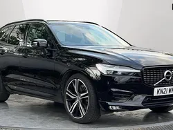 Metallic onyx black Used 2021 Volvo XC60 R-Design Pro SUV | £32,016 (Fair price)
