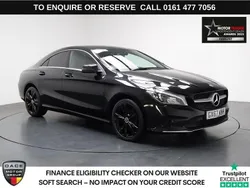Black Used 2017 Mercedes CLA180 Sedan | £11,890 (Fair price)