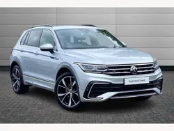 Silver Used 2022 VW Tiguan R-line SUV | £26,417 (Fair price)
