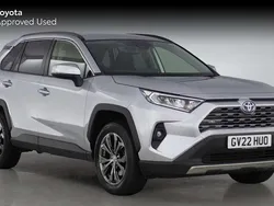 Silver Used 2022 Toyota RAV4 Hybrid Design SUV | £23,000 (Super price)