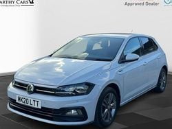Silver Used 2020 VW Polo R-line Hatchback | £15,495 (Fair price)