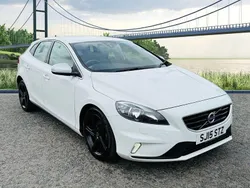 White Used 2015 Volvo V40 R-Design Estate | £5,990 (Fair price)