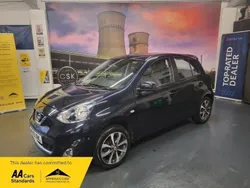 Black Used 2015 Nissan Micra Tekna Hatchback | £5,490 (Fair price)