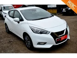 White Used 2019 Nissan Micra Acenta Limited Edition Hatchback | £9,495 (Fair price)