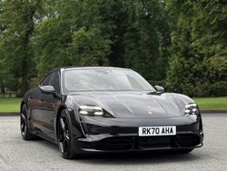 Black Used 2020 Porsche Taycan Performance Package Sedan | £52,995 (Expensive)