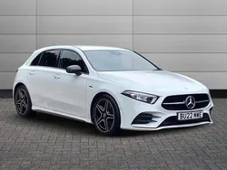 Digital white Used 2022 Mercedes A180 AMG Line Premium Hatchback | £22,895 (Expensive)