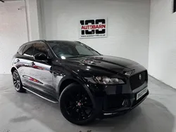 Black Used 2019 Jaguar F-Pace Chequered Flag SUV | £22,990 (Fair price)