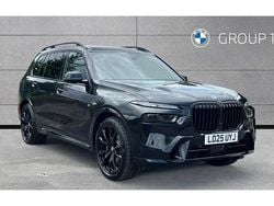 Black sapphire metallic paint New 2025 BMW X7 M Sport SUV | £83,975 (Super price)