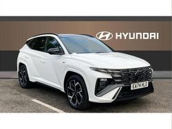 White Used 2024 Hyundai Tucson N Line SUV | £29,716 (A bit pricey)