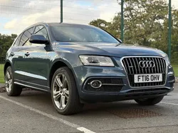 Blue Used 2016 Audi Q5 S-line plus SUV | £13,900 (Good price)
