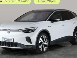 White Used 2021 VW ID.4 Pro Performance SUV | £15,068 (Fair price)
