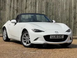White Used 2016 Mazda MX5 Cabriolet | £11,250 (Fair price)