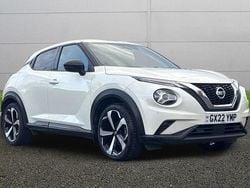 White Used 2022 Nissan Juke Tekna SUV | £13,440 (Fair price)