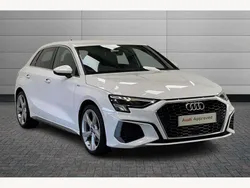 White Used 2021 Audi A3 S-Line Hatchback | £19,895 (A bit pricey)