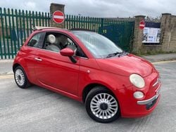 Red Used 2009 Fiat 500 Lounge Cabriolet | £1,395 (Super price)