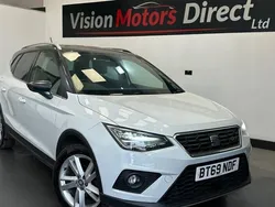 White Used 2019 Seat Arona FR SUV | £8,840