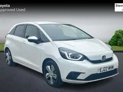 White Used 2022 Honda Jazz Hybrid Hatchback | £16,650 (Fair price)